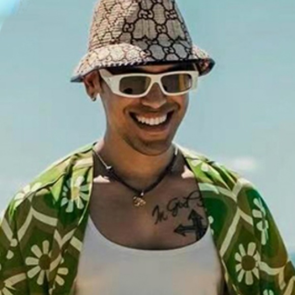 Beige Retro Y2K Rectangle Square Shades Best Women Narrow Men Trendy Sunglasses - Picture 3 of 5